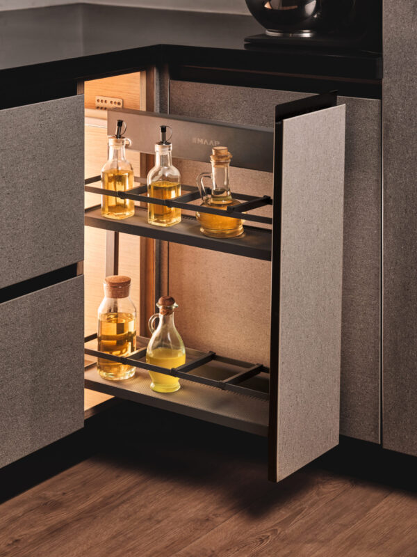 Framed Bottle Pullout (Soft Close)