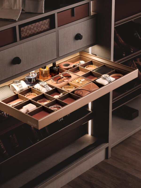 Leather Sorting Box (Soft Close) – image 2